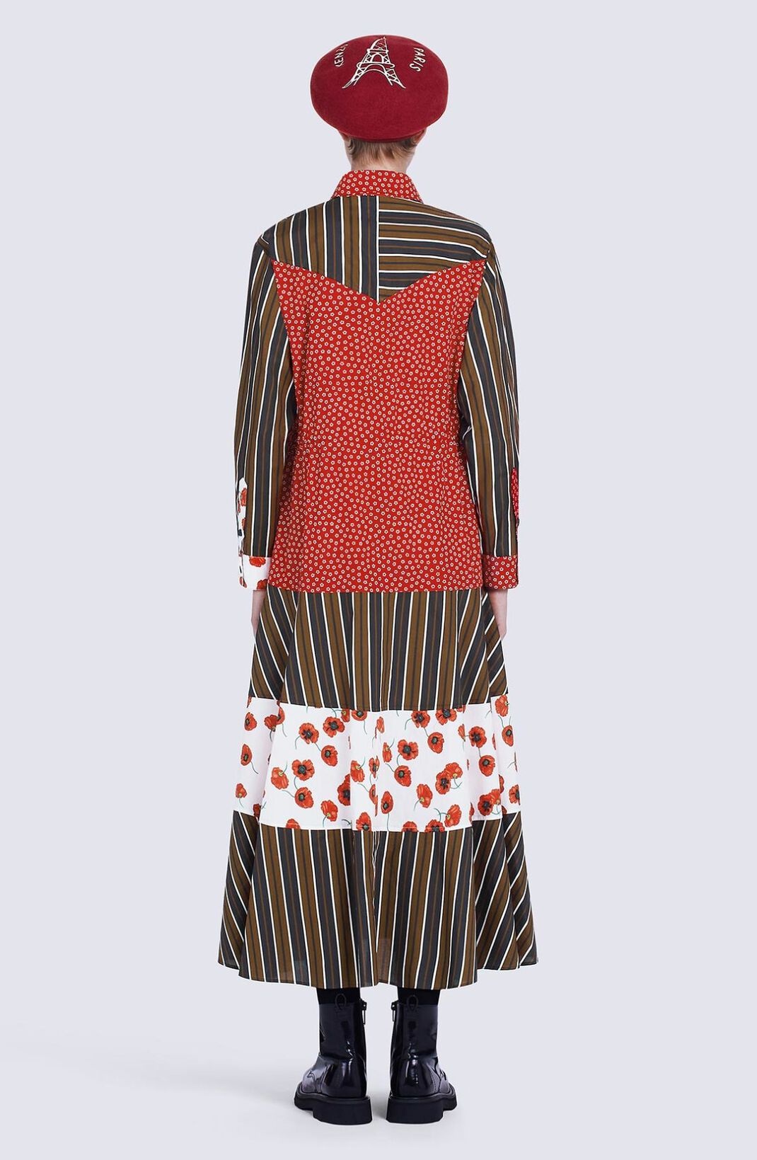 Printed midi dress - 3
