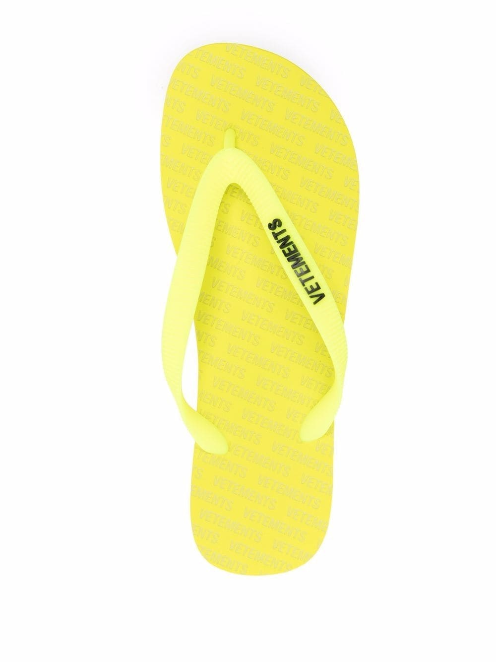 logo-print flip flops - 4