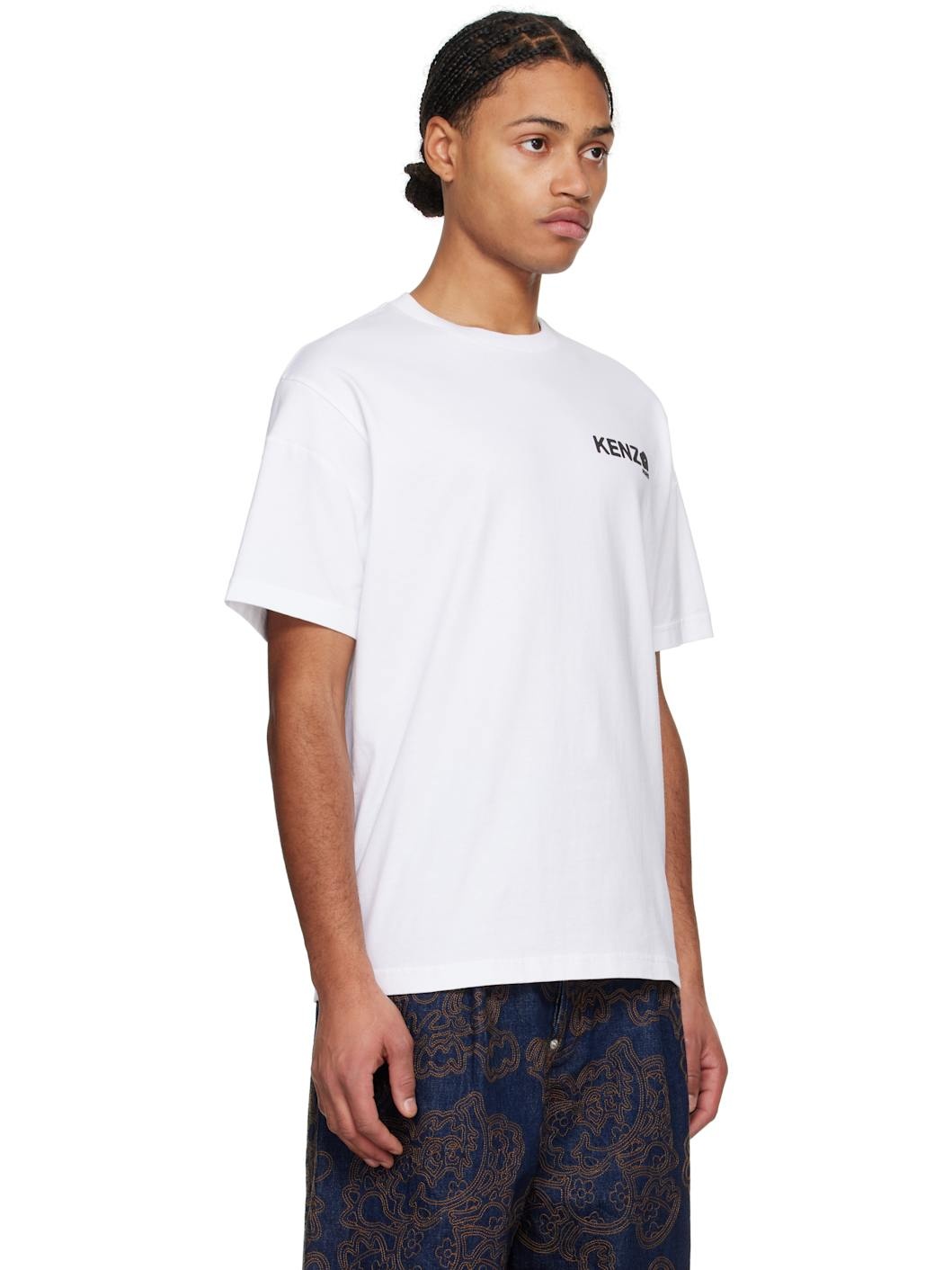 White Kenzo Paris Boke Flower 2.0 T-shirt - 2