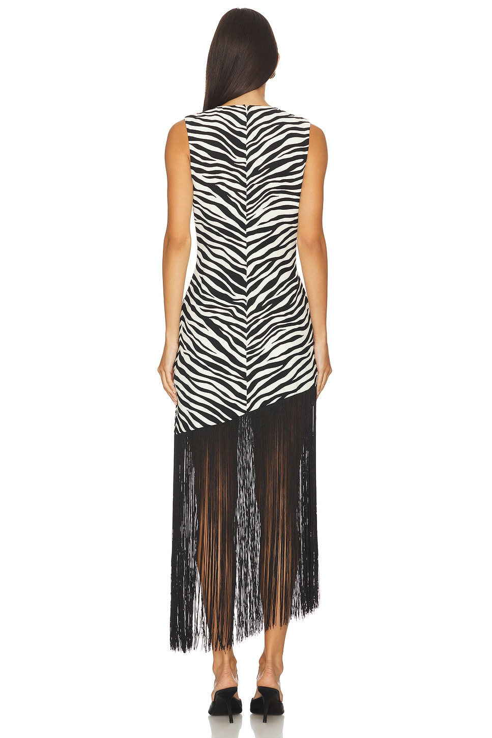 Casablanca Fringe Dress - 3