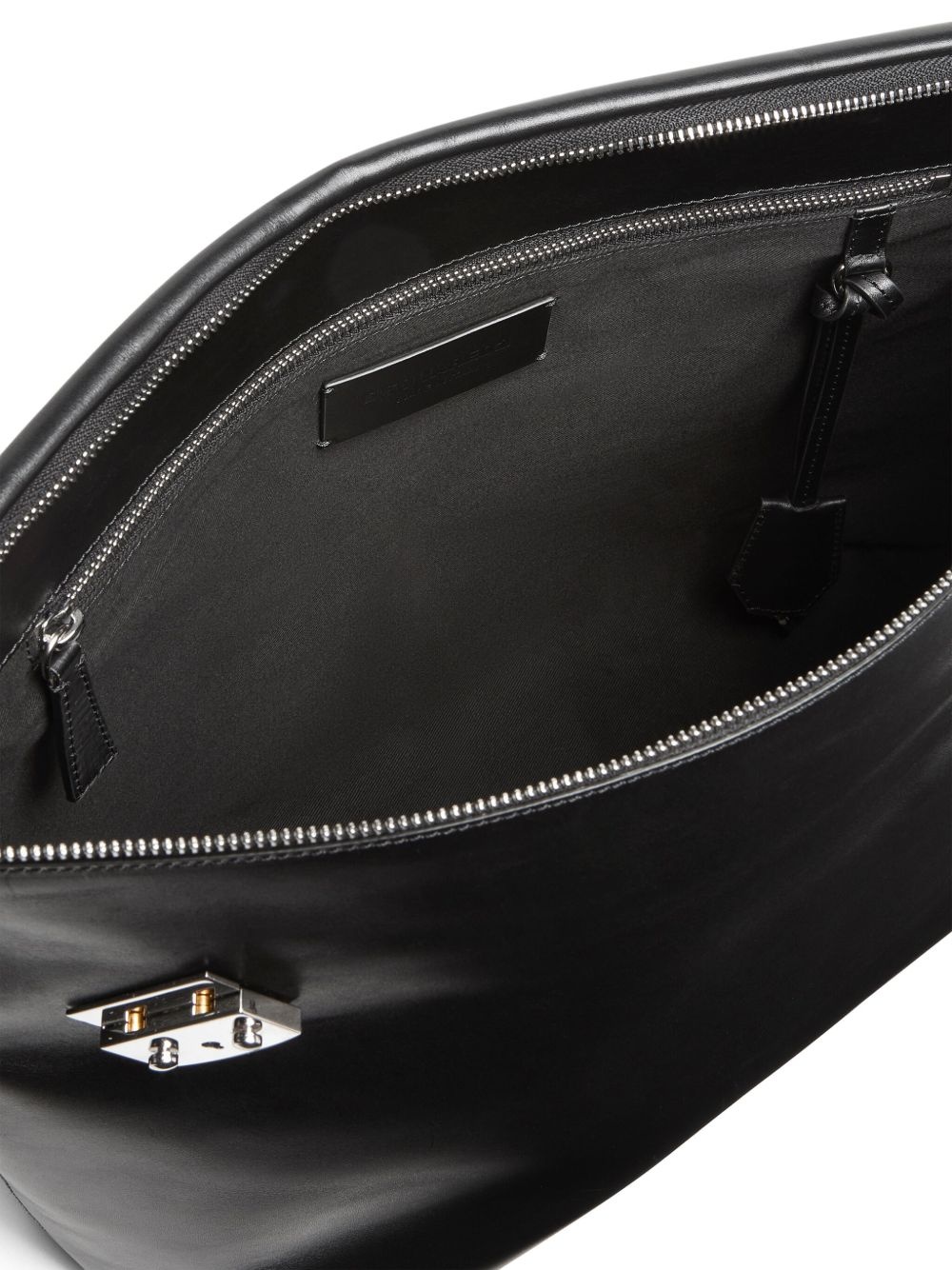leather clutch bag - 4
