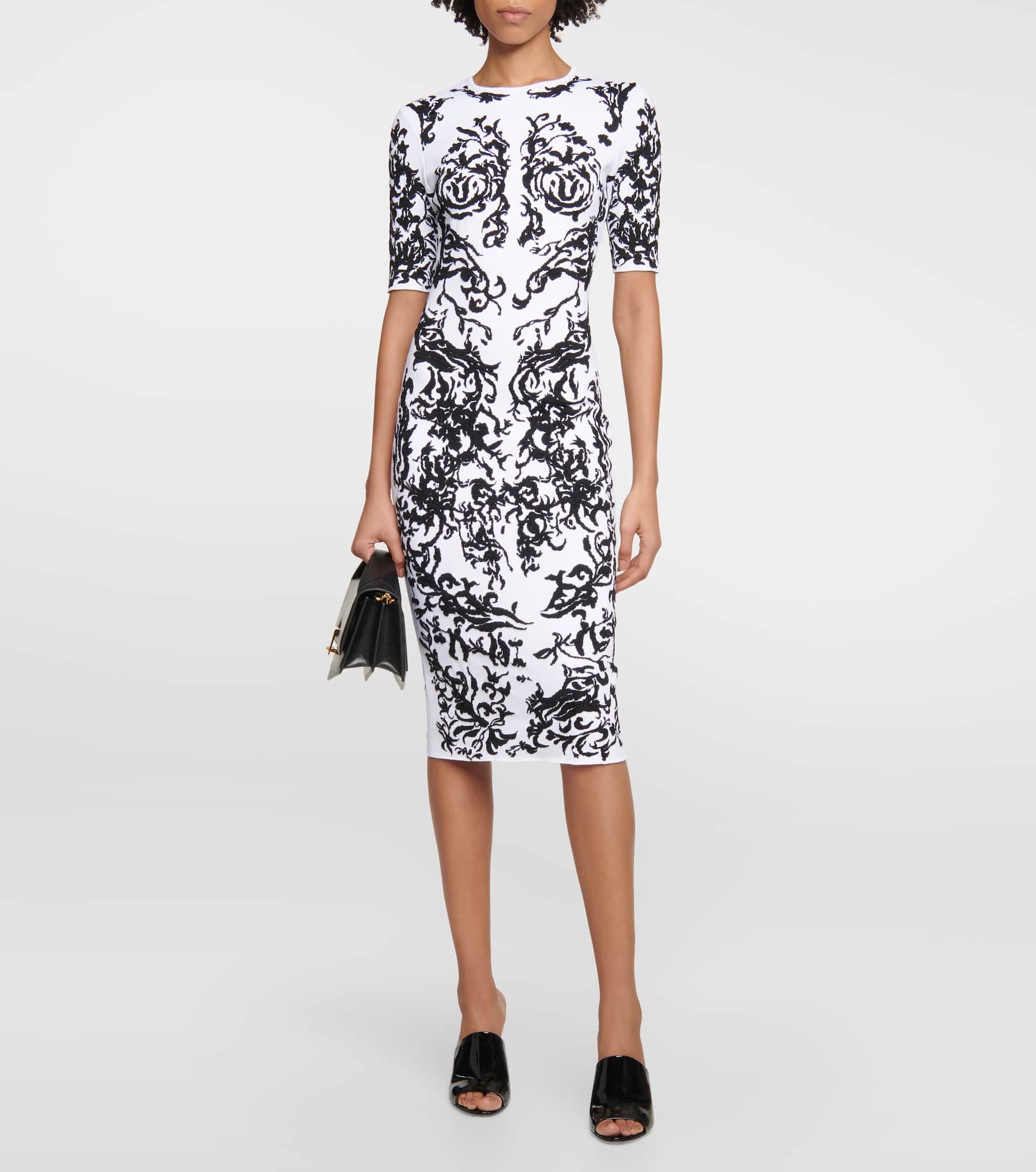 Printed midi dress - 2