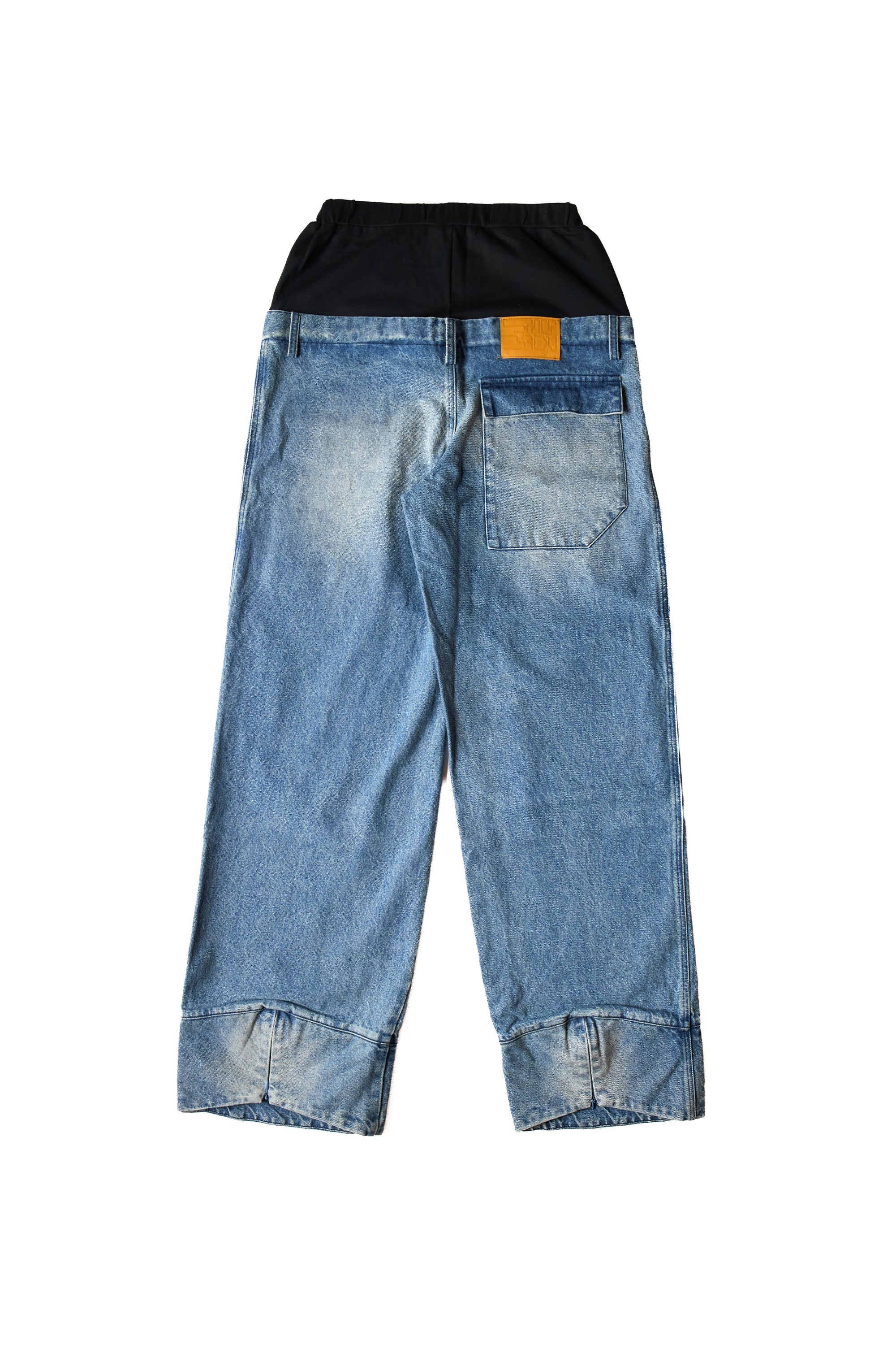 Spencer Badu Doubled Layered Jeans - 2