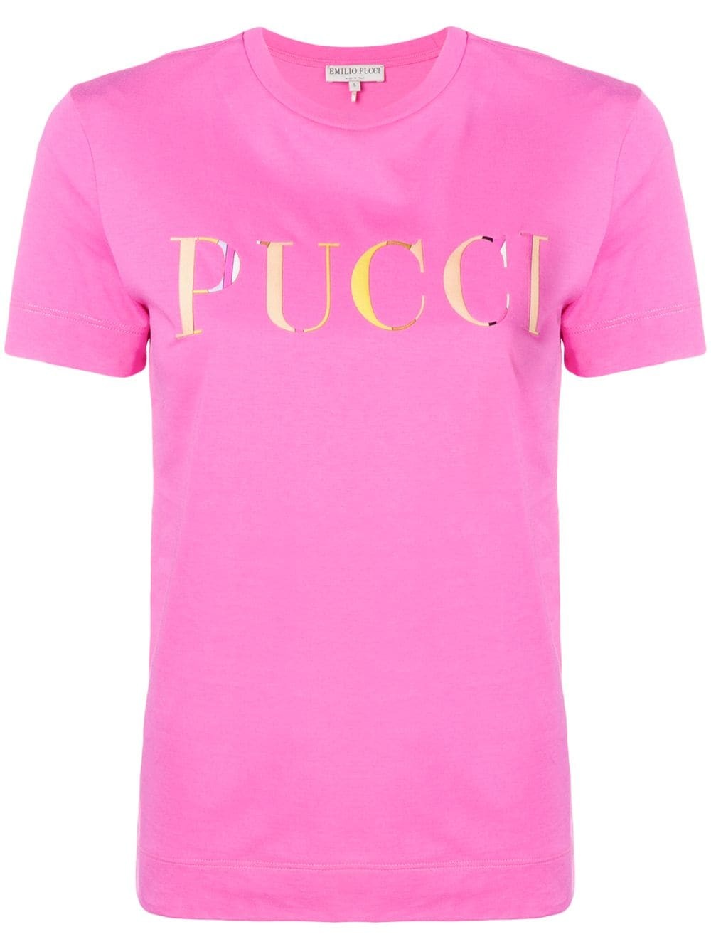 Pink Guanabana Print Logo T-Shirt  - 1