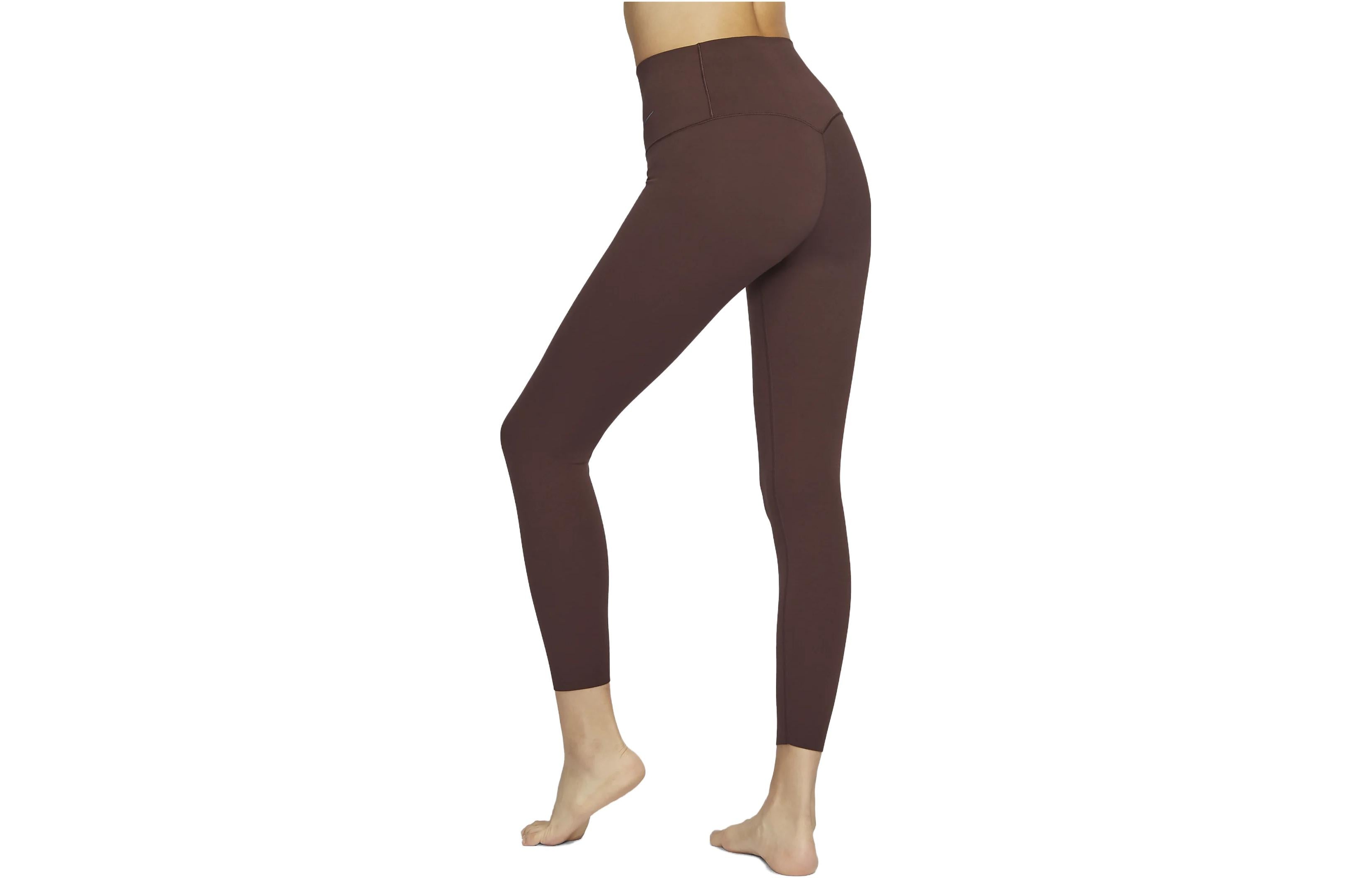 (WMNS) Nike Zenvy Gentle-Support High-Waisted Leggings 'Earth' DQ6016-227 - 2