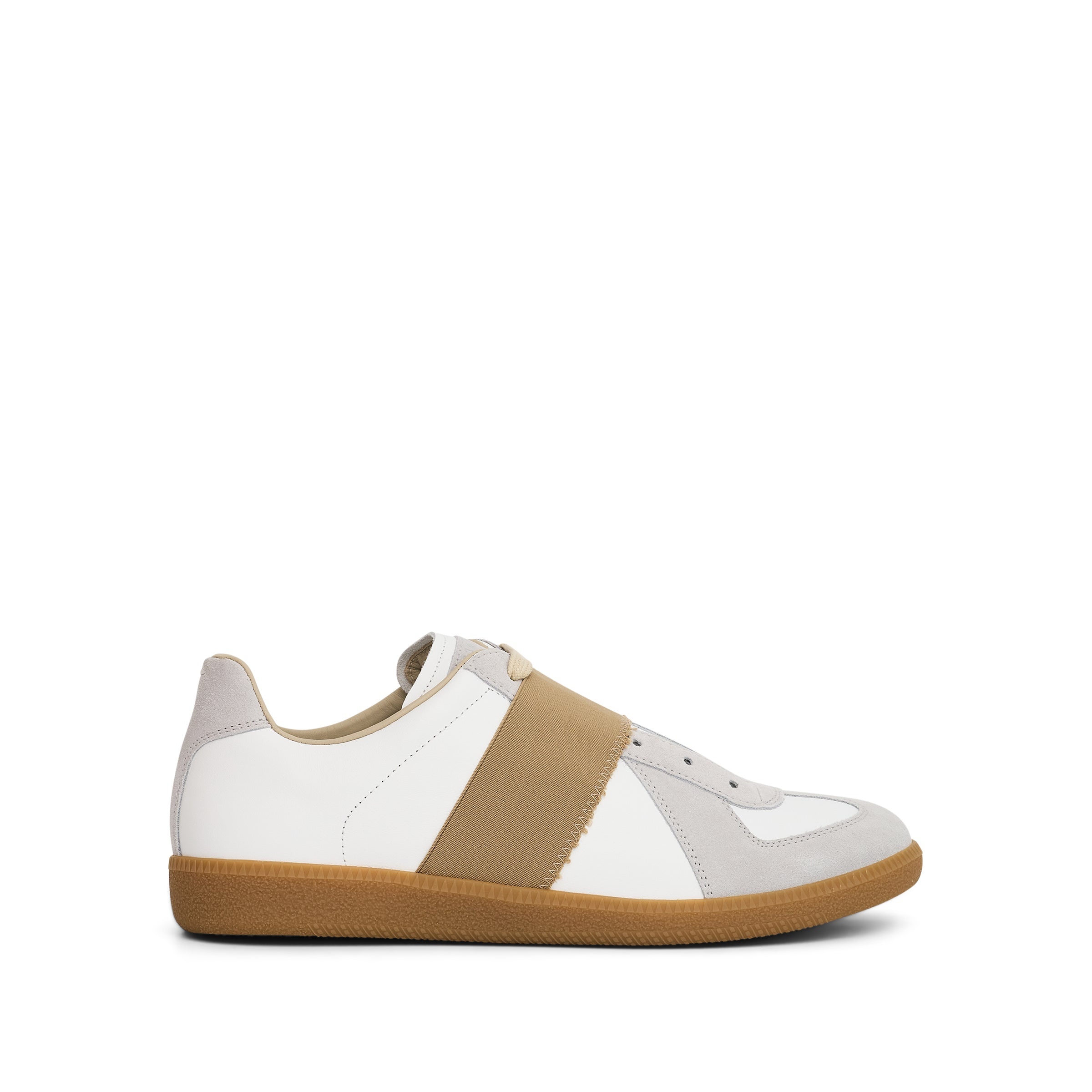 Maison Margiela Sneakers in White/Nude - 1