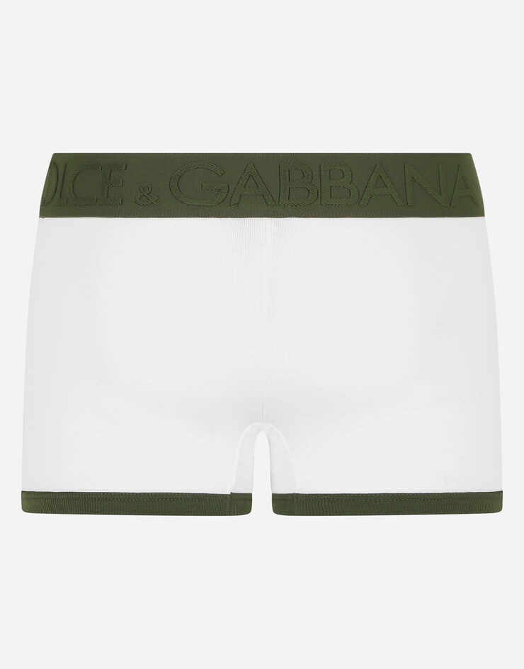 Fine-rib stretch cotton boxers - 3