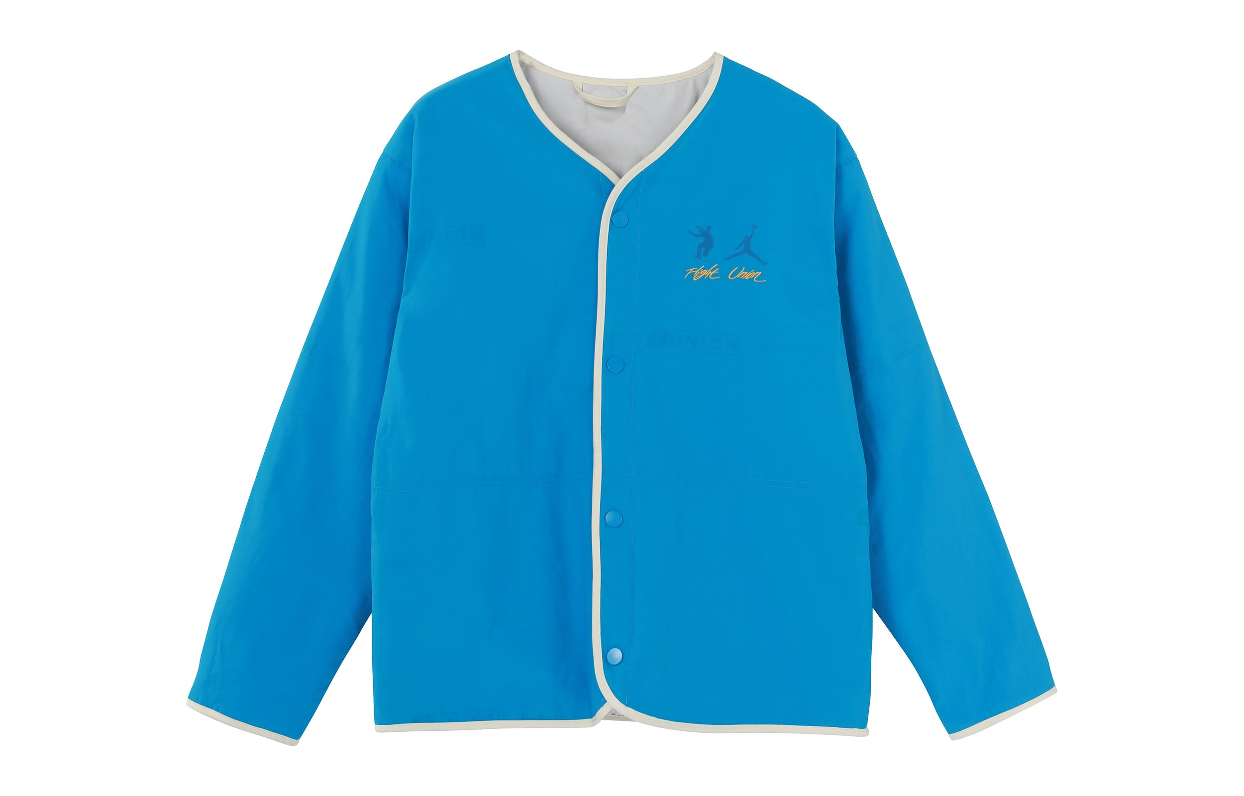 Air Jordan x union Crossover Solid Color Printing Logo reversible Long Sleeves Jacket Asia Edition B - 2