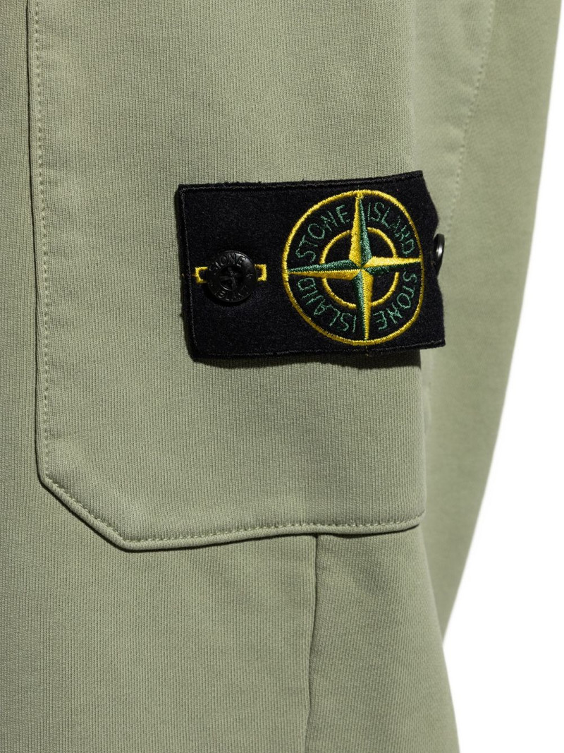 patch-pocket cotton track pants 5