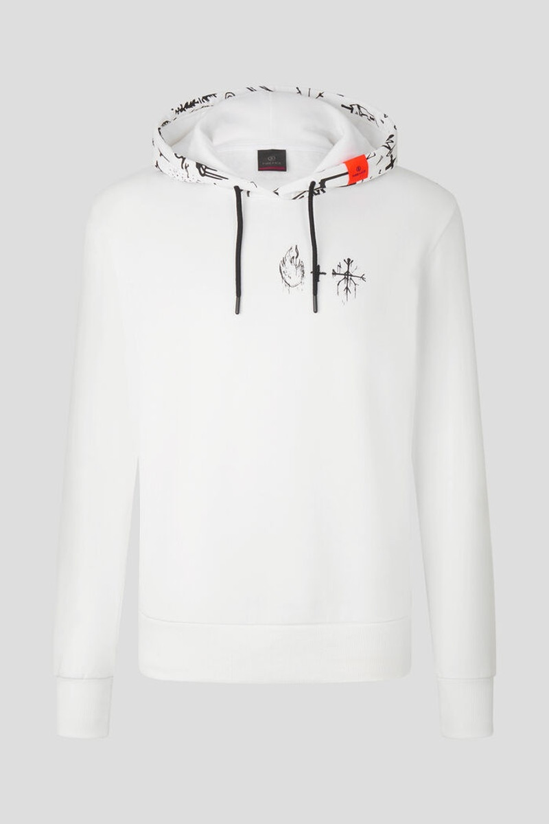Covell Sweatshirt hoodie in White 1