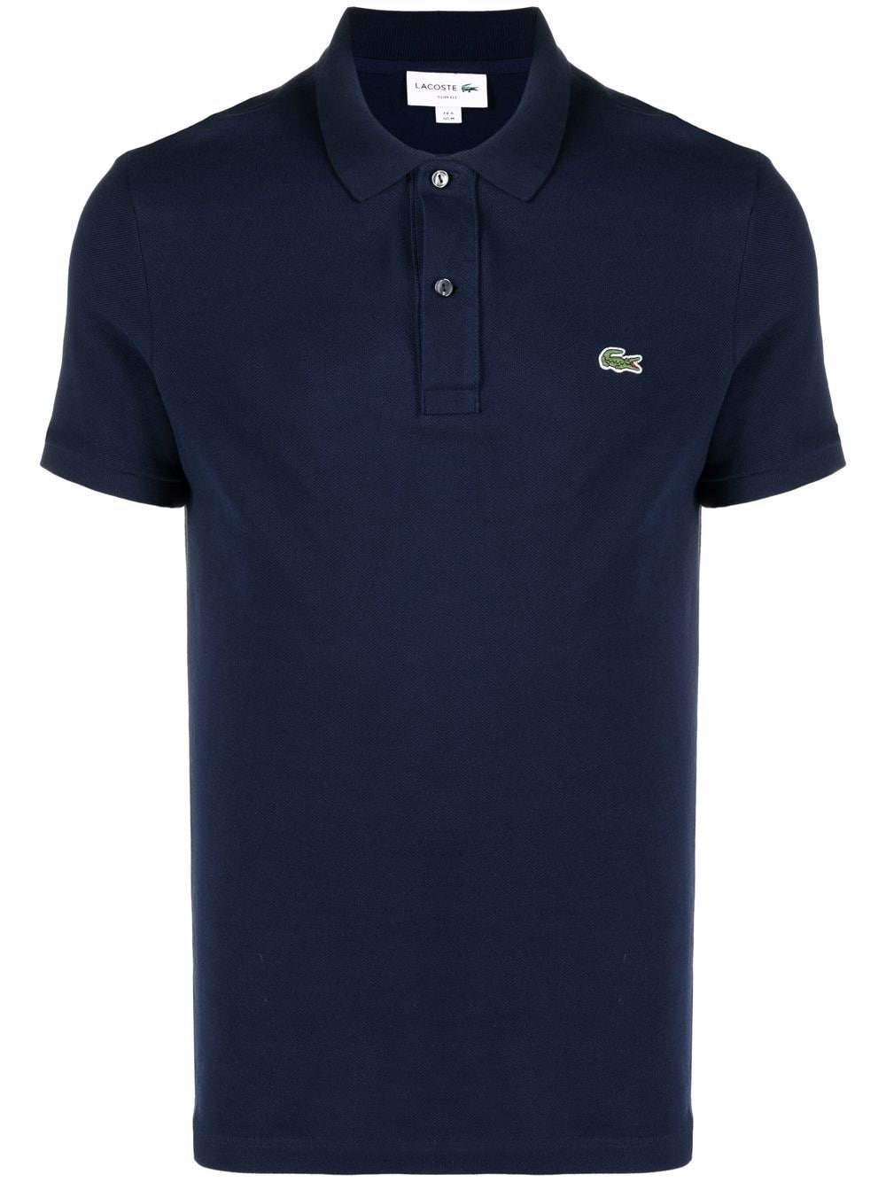 logo-embroidered polo shirt - 1