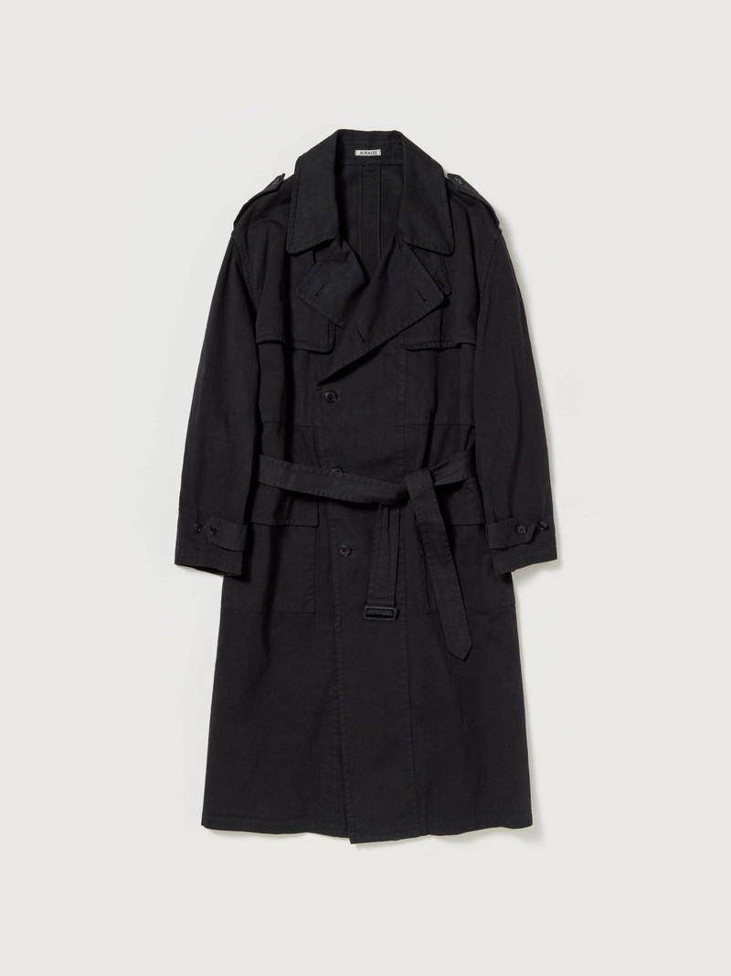 GARMENT-DYED TEXTURED CHINO COAT 1