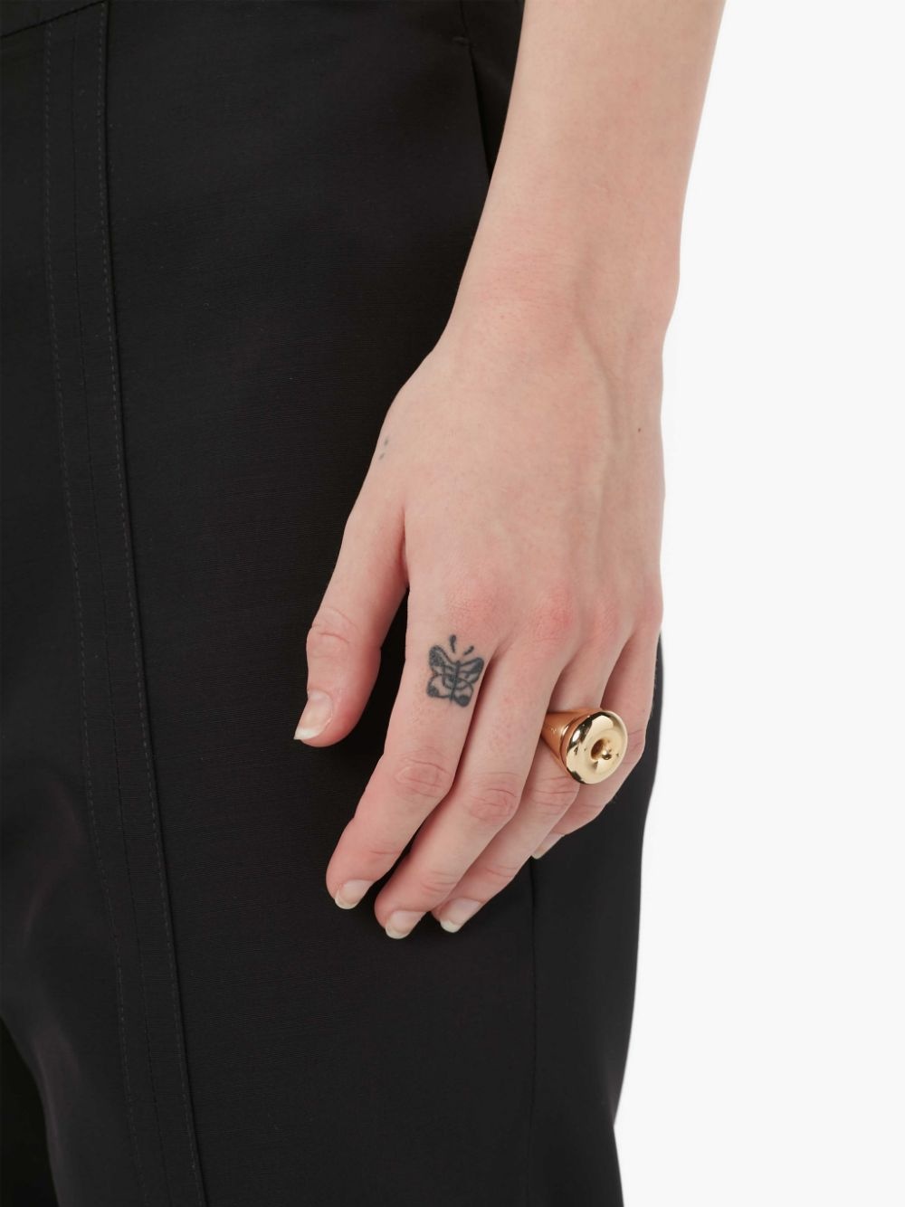 BUMPER-MOON CRYSTAL RING - 2