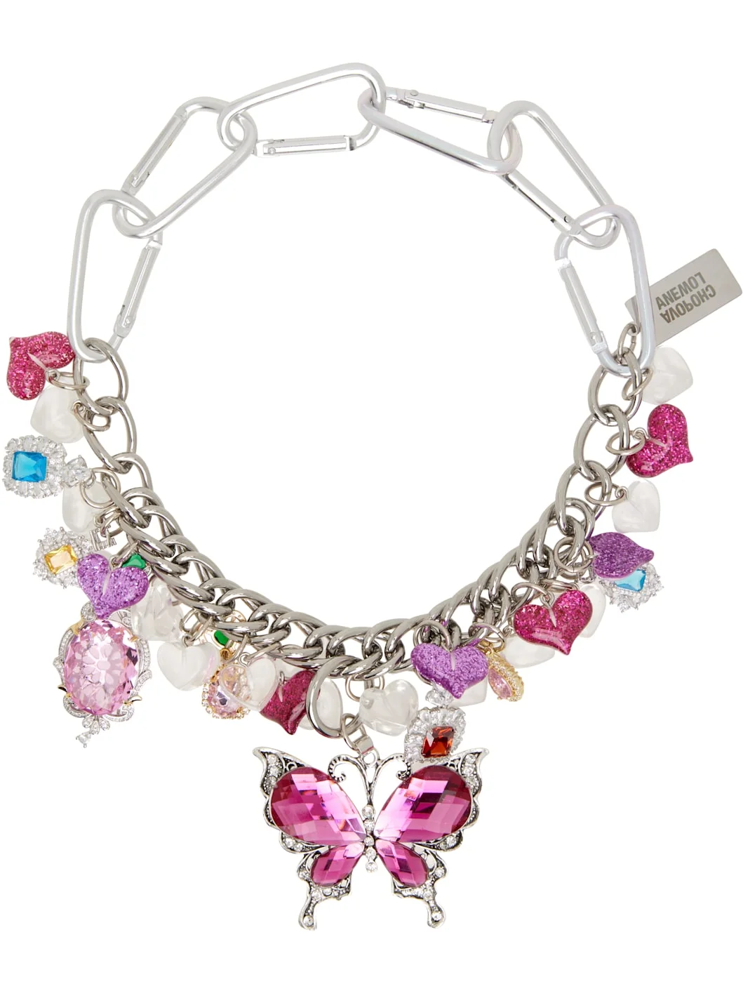 'Fly My Love' Carabiner Necklace - 1