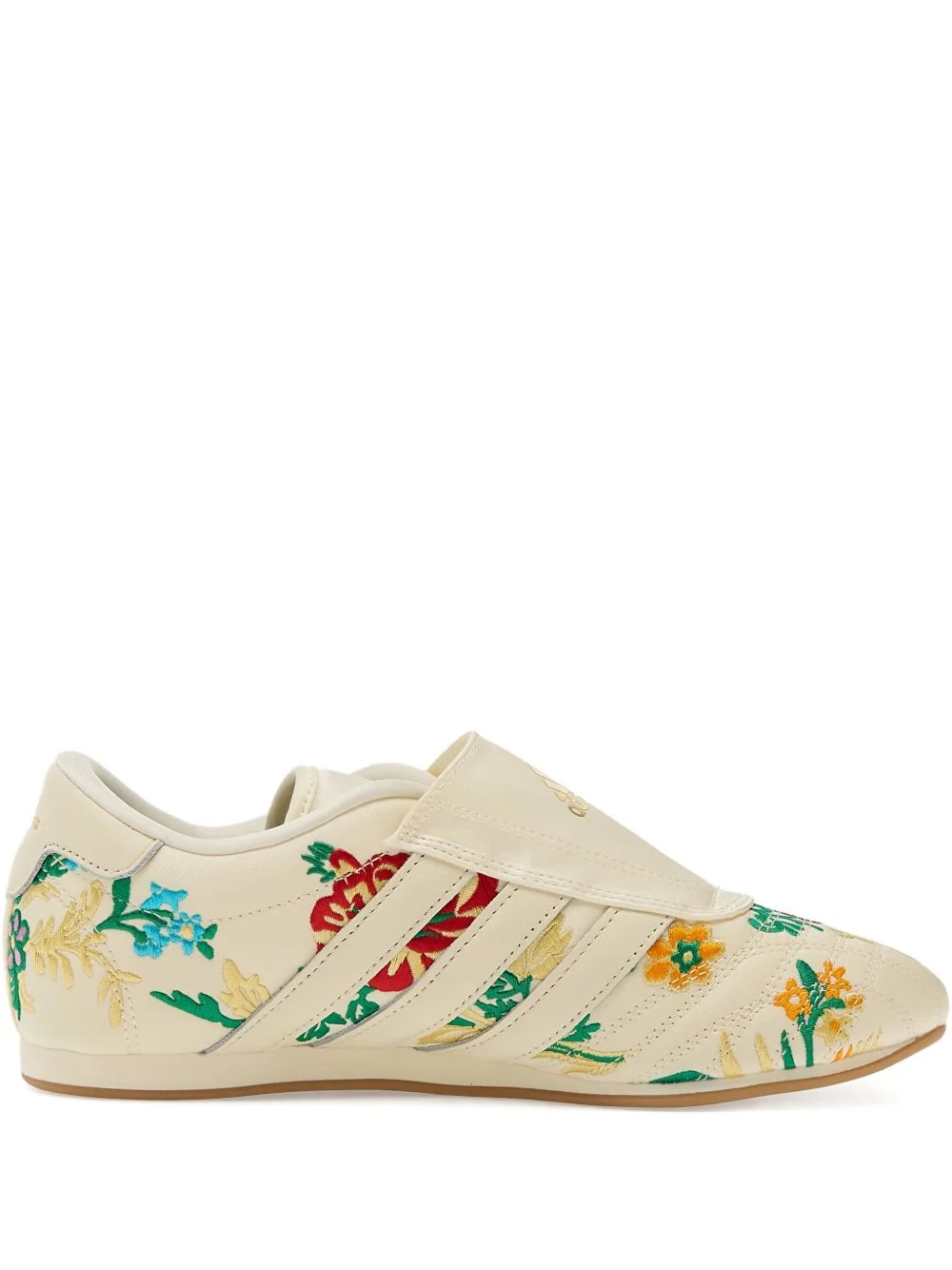 Taekwondo floral-embroidered sneakers - 1