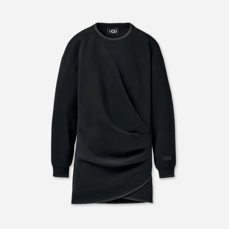 ® Women's Classic Tulip Mini Dress in Black - 1