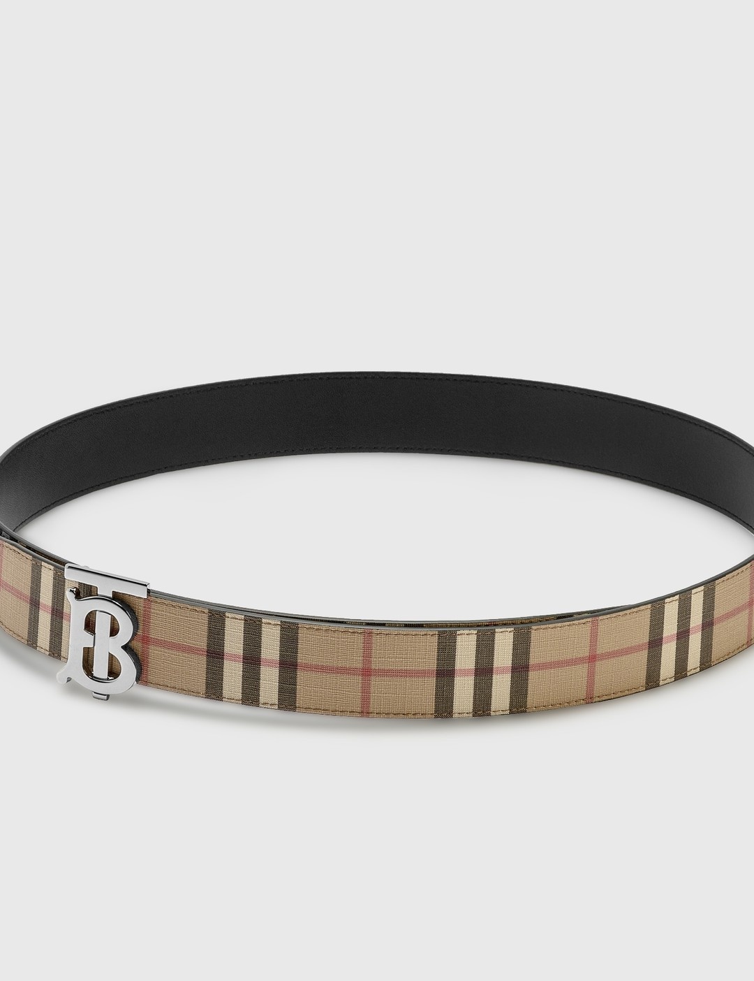 MONOGRAM MOTIF VINTAGE CHECK BELT - 3