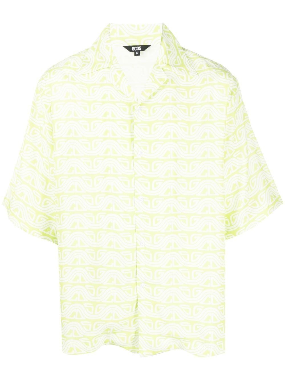 printed short-sleeve shirt - 1