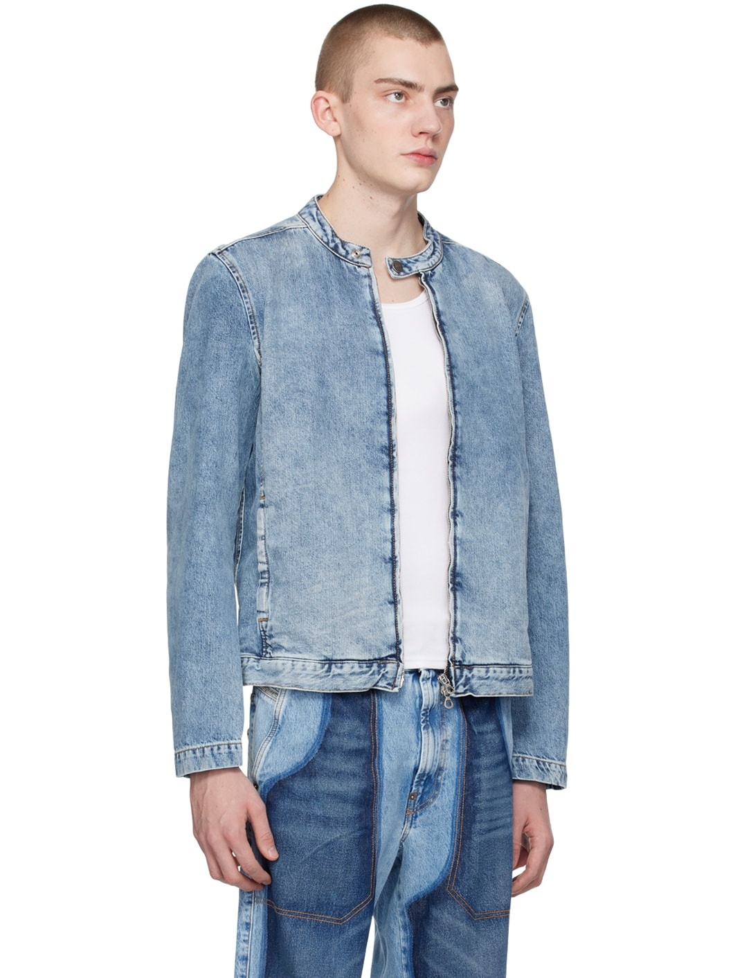 Blue D-Glory Denim Jacket - 2