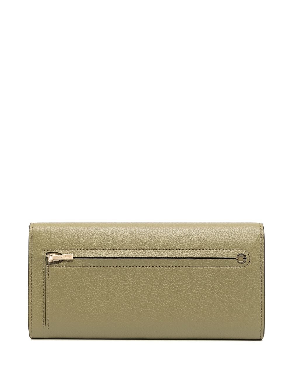 Continental grained leather wallet - 2