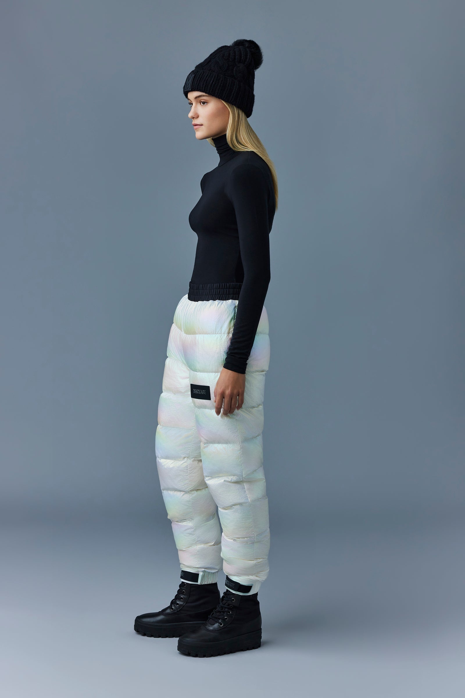 ALISON-PRL Down quilted technical pants - 3