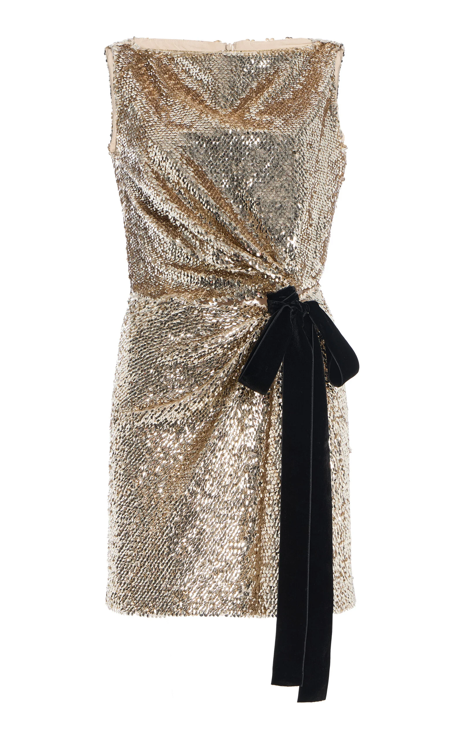 Exclusive Felicity Sequined Mini Dress gold - 1
