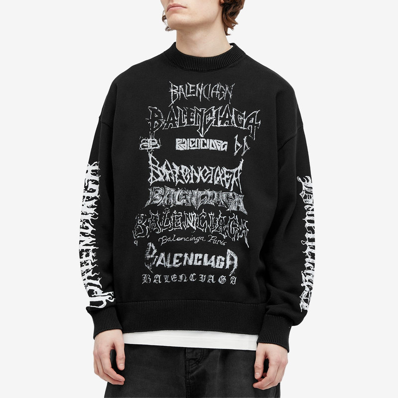 BALENCIAGA Balenciaga DIY Metal Crew Neck outlook
