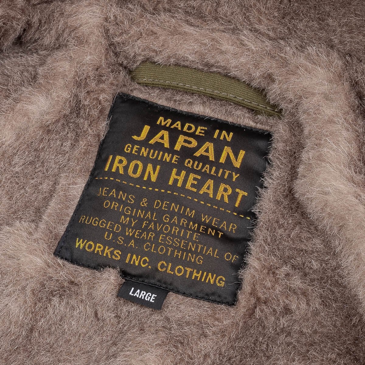 IHM-35-ODG Whipcord N1 Deck Jacket - Olive Drab Green - 18