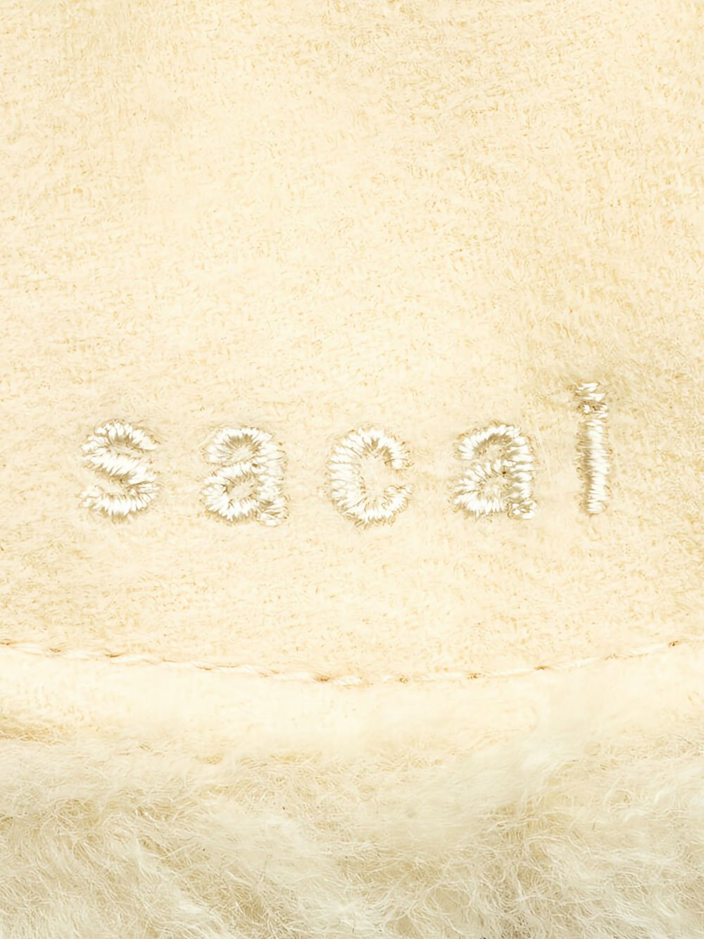 double-brim shearling bucket hat - 3