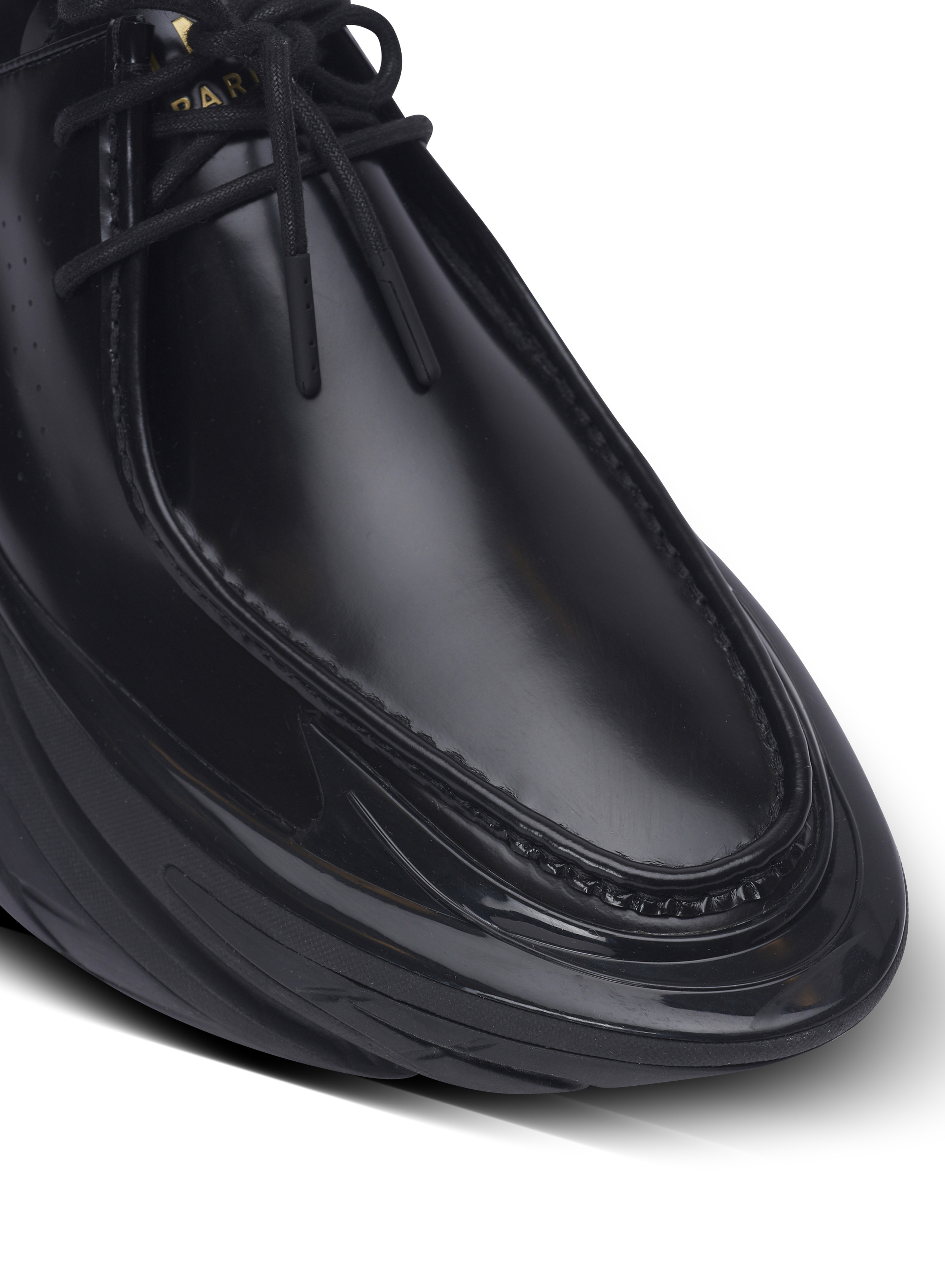 Unicorn glazed leather loafers - 6