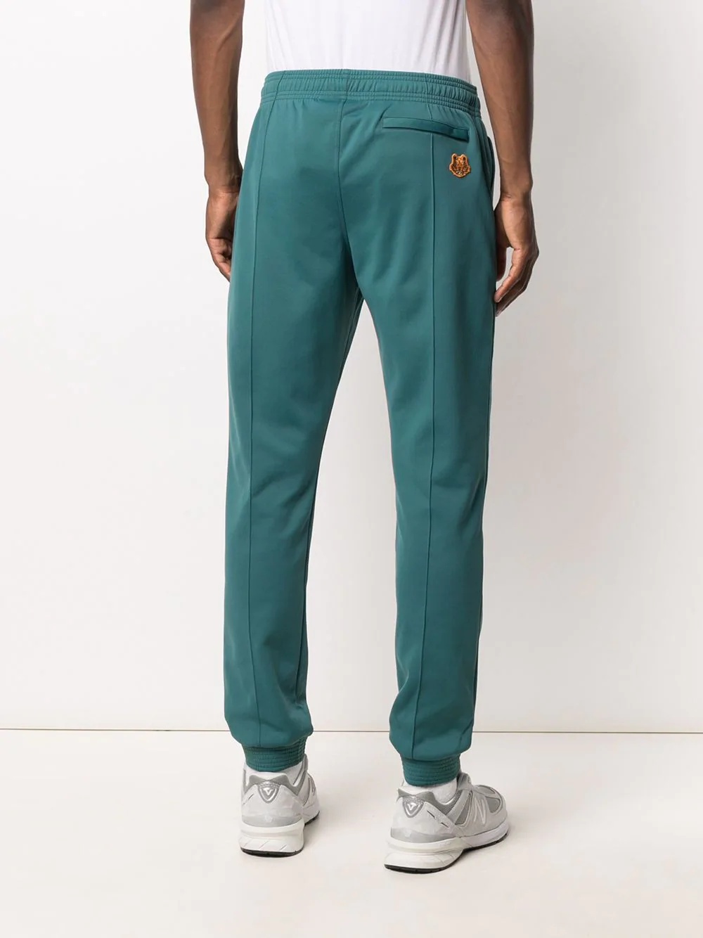 Tiger patch track pants - 4