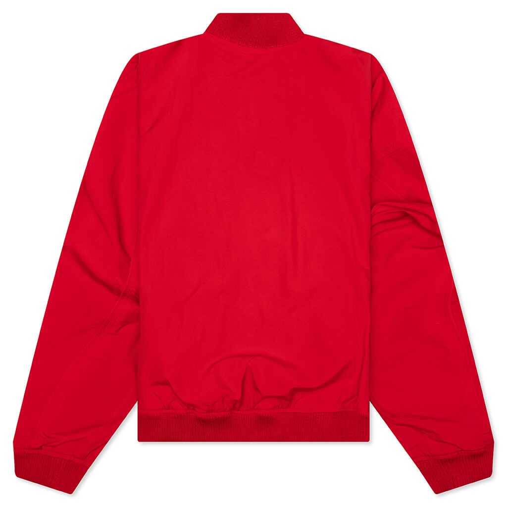 BOMBER TRACK JACKET - RED - 2