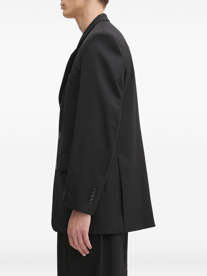 VETEMENTS single-breasted blazer outlook