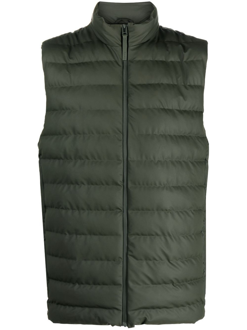 padded sleeveless puffer gilet 1
