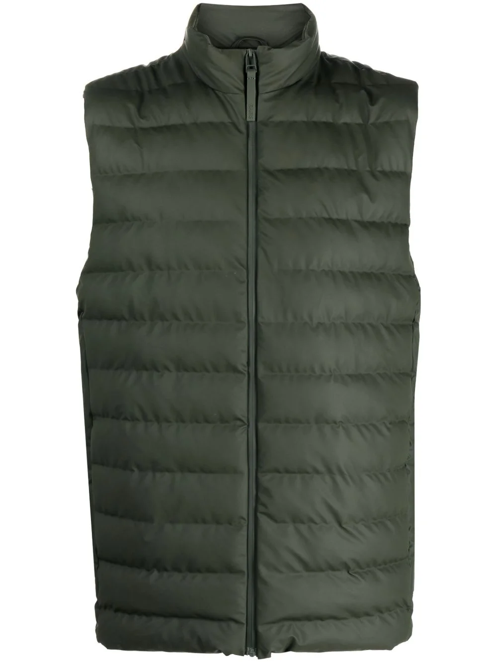 padded sleeveless puffer gilet - 1