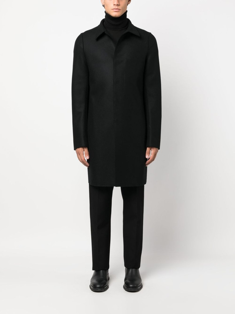 SAPIO single-breasted cotton-wool coat outlook