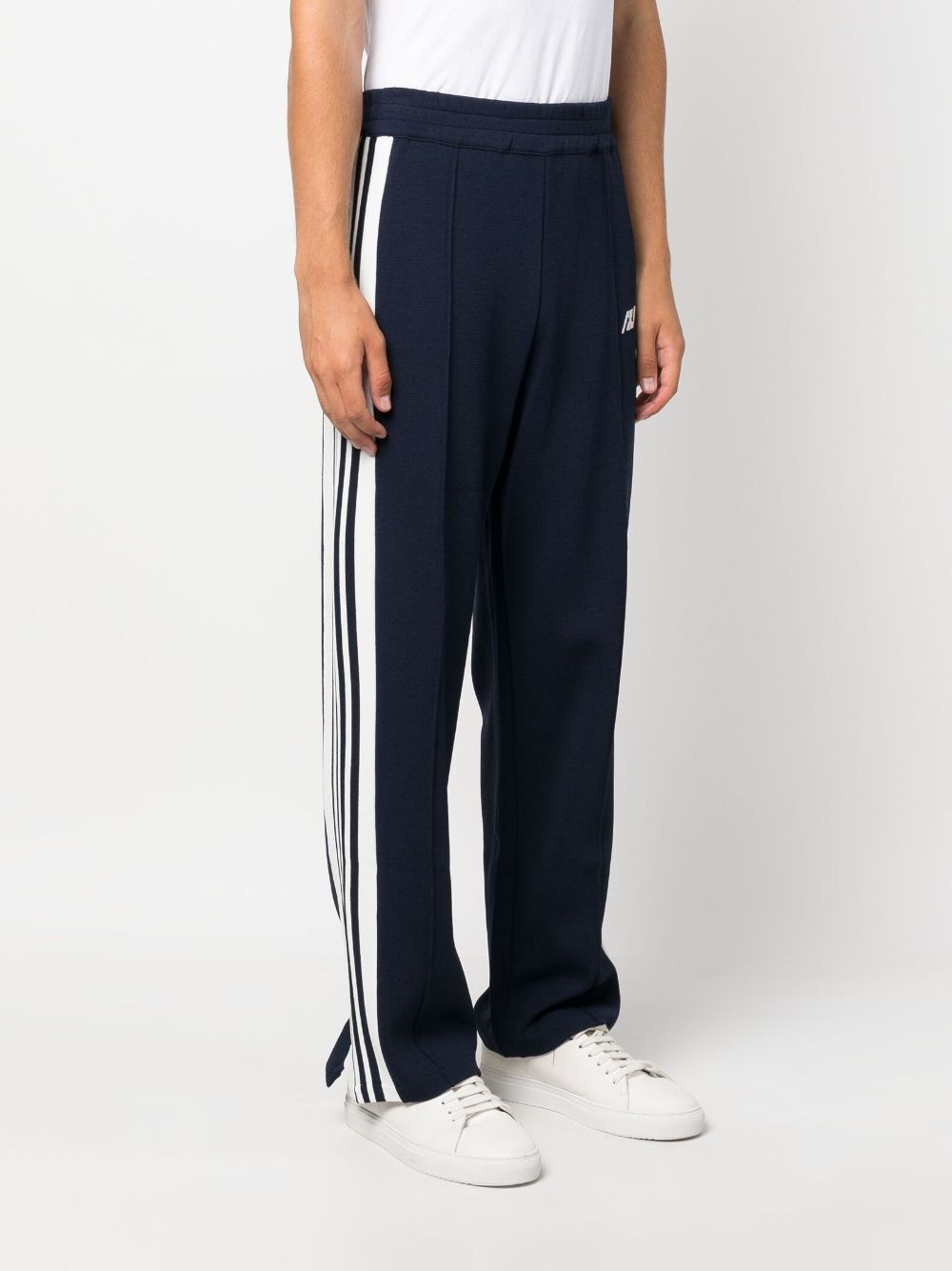 logo-print straight-leg track pants - 3