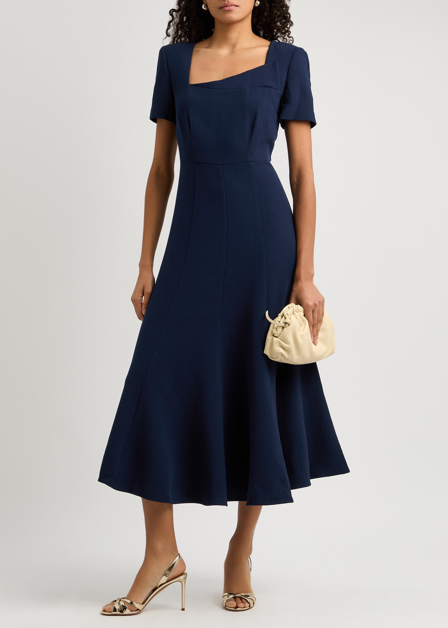 Roland Mouret Wool Midi Dress - 4
