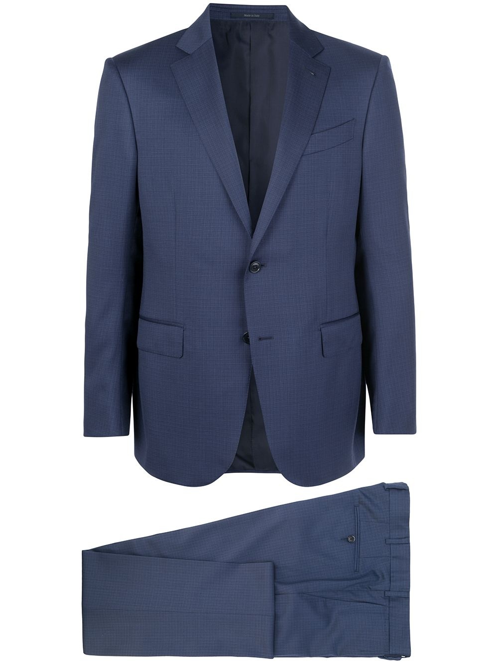 elasticated trim two-piece suit - 1