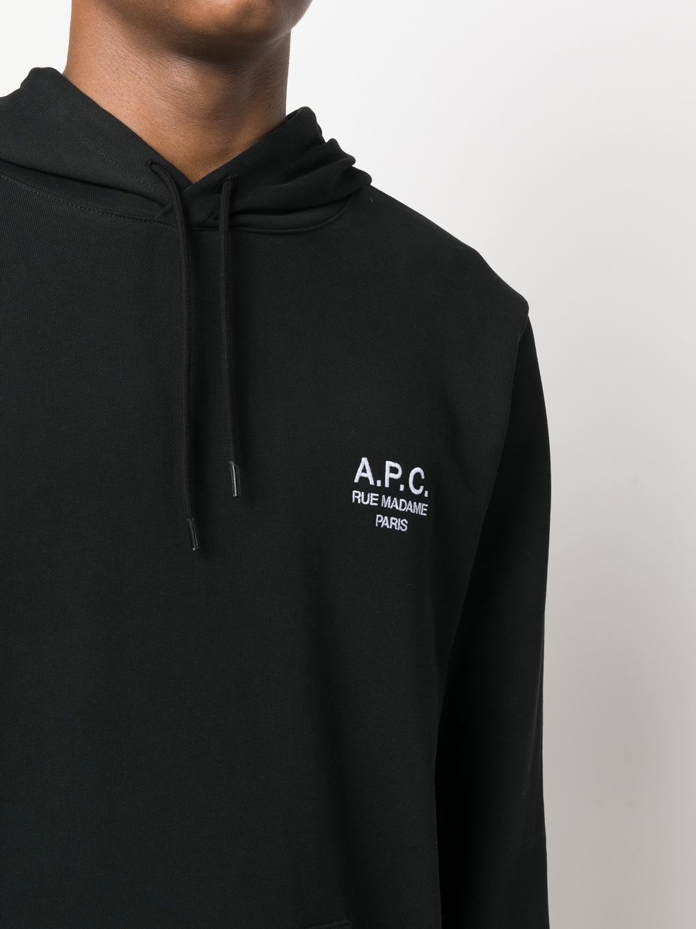 logo-print pullover hoodie - 5