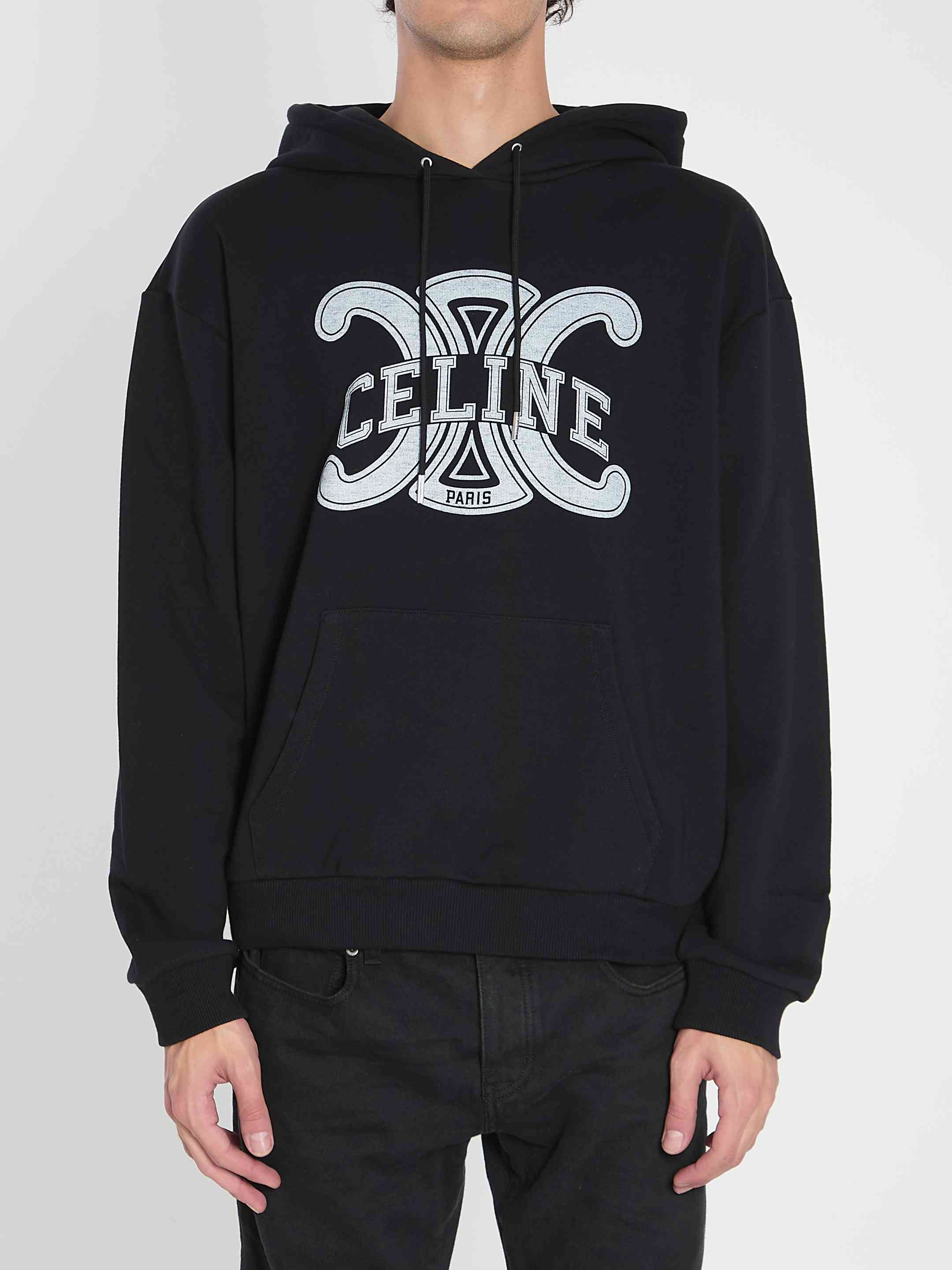 Celine Men Triomphe Hoodie - 1