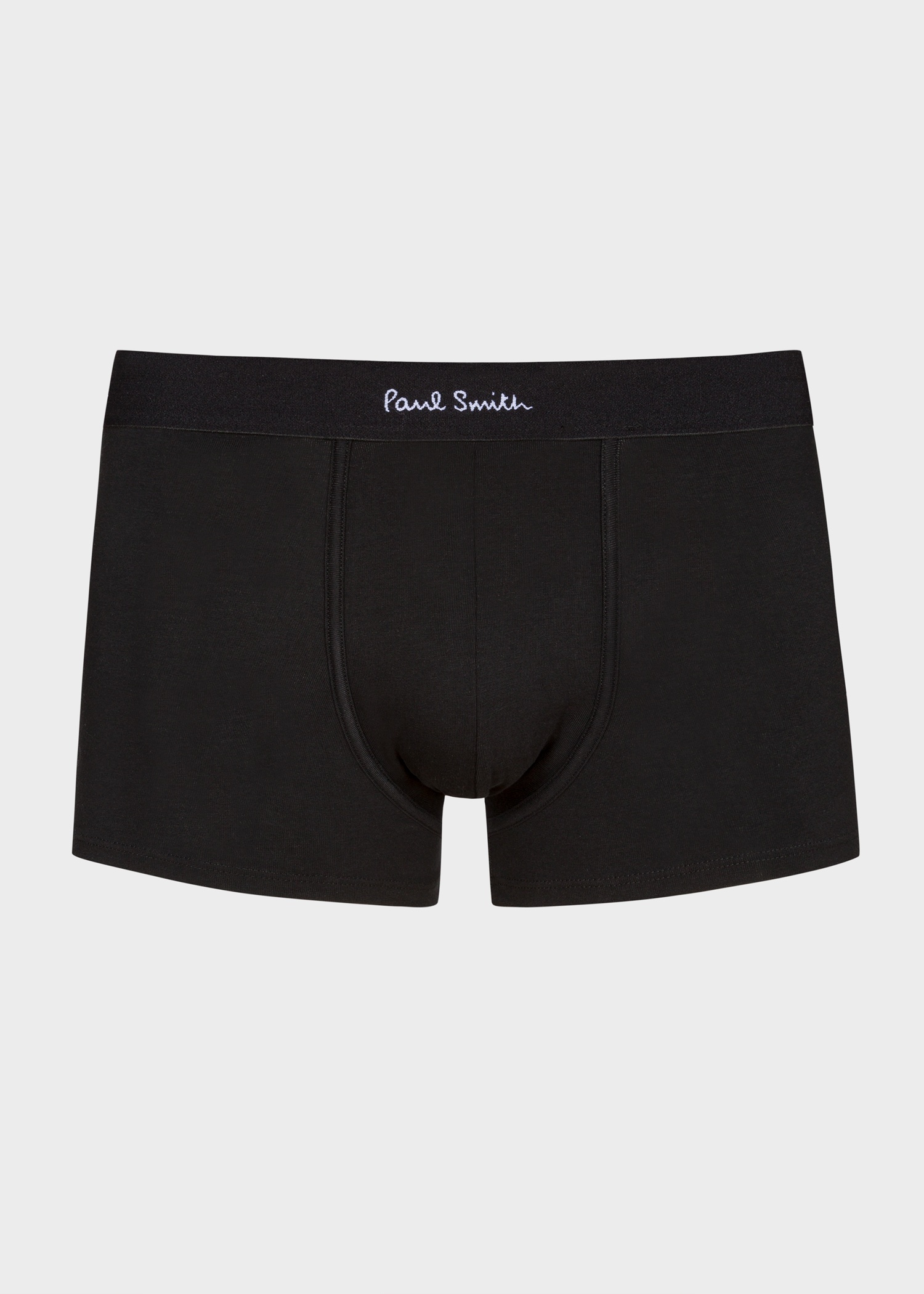 Organic-Cotton Black 'Artist Stripe' Boxer Briefs Three Pack - 3