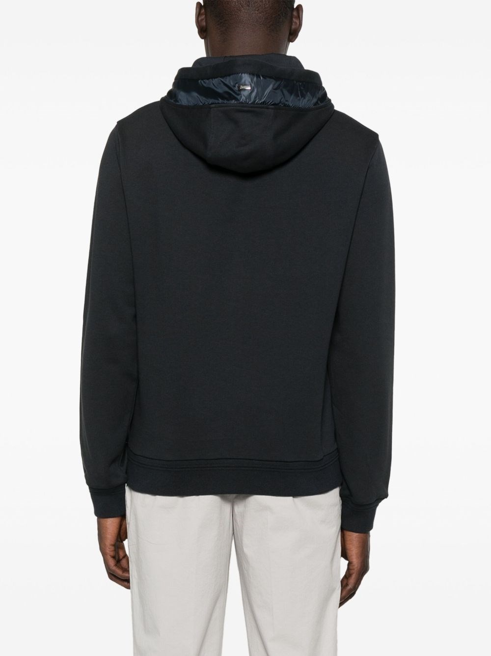 Logo cotton hoodie - 4