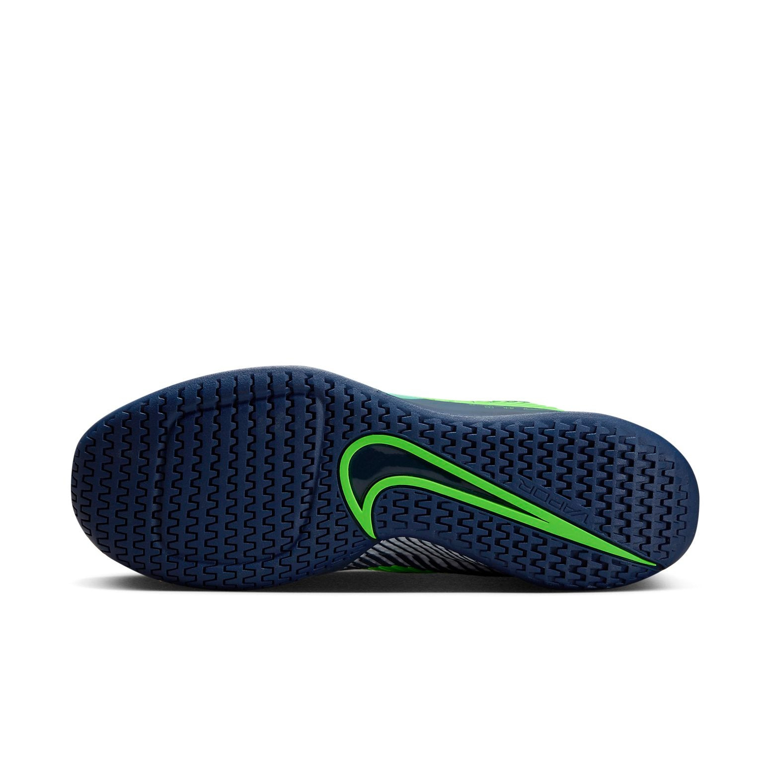 Nike Zoom Vapor 11 HC 'White Green Strike Navy' DR6966-103 - 6