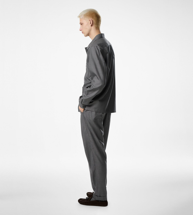 YARN DYED SILK LIGHT PANT 3