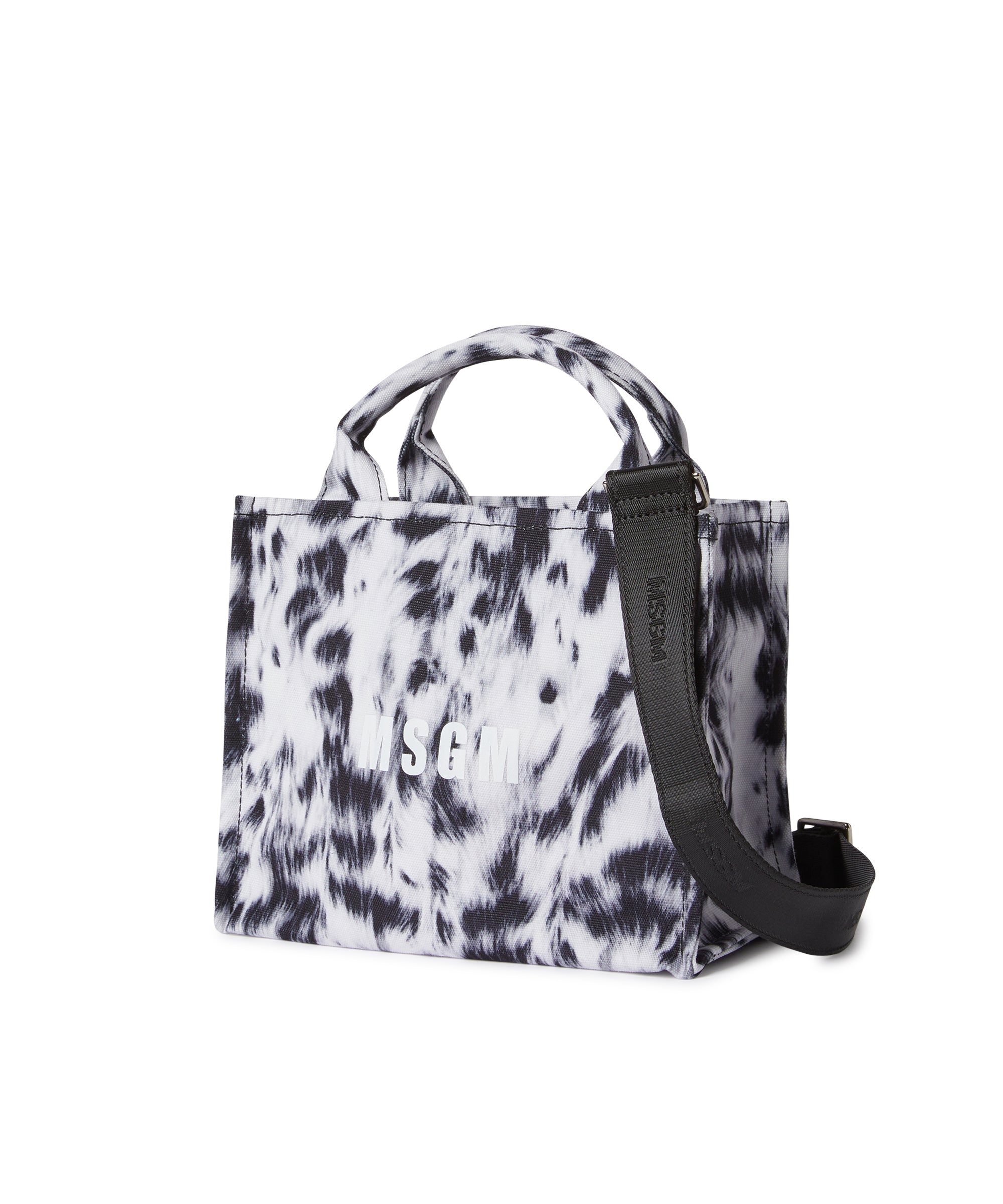 Small MSGM tote bag with exotic animal print - 3