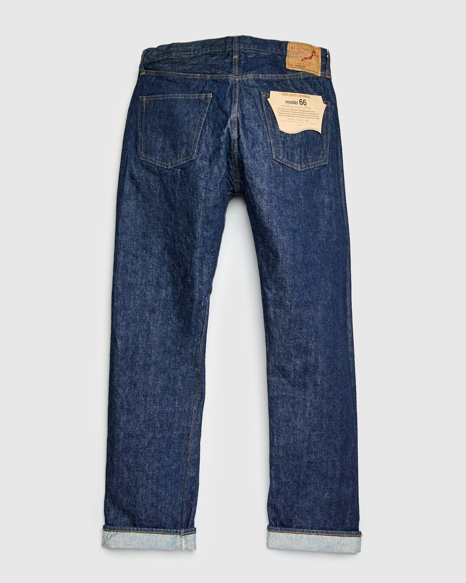 "Model 66" 14oz Selvedge Denim - Straight Fit - 3