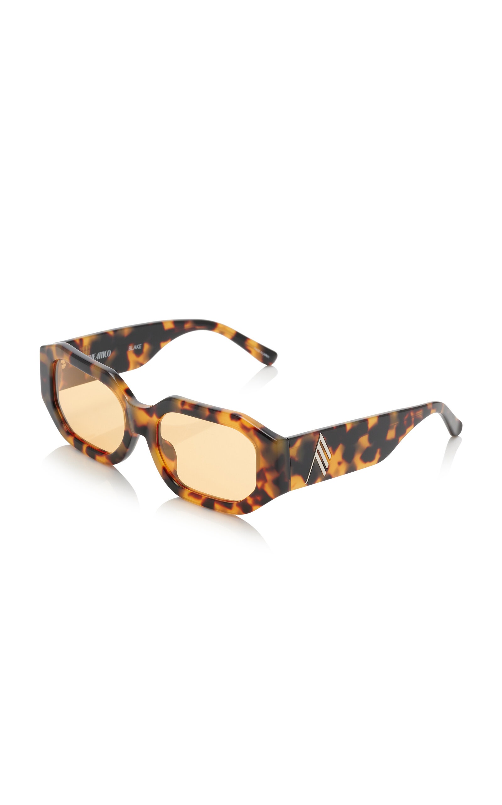 Blake Geometrical Acetate Sunglasses brown - 3