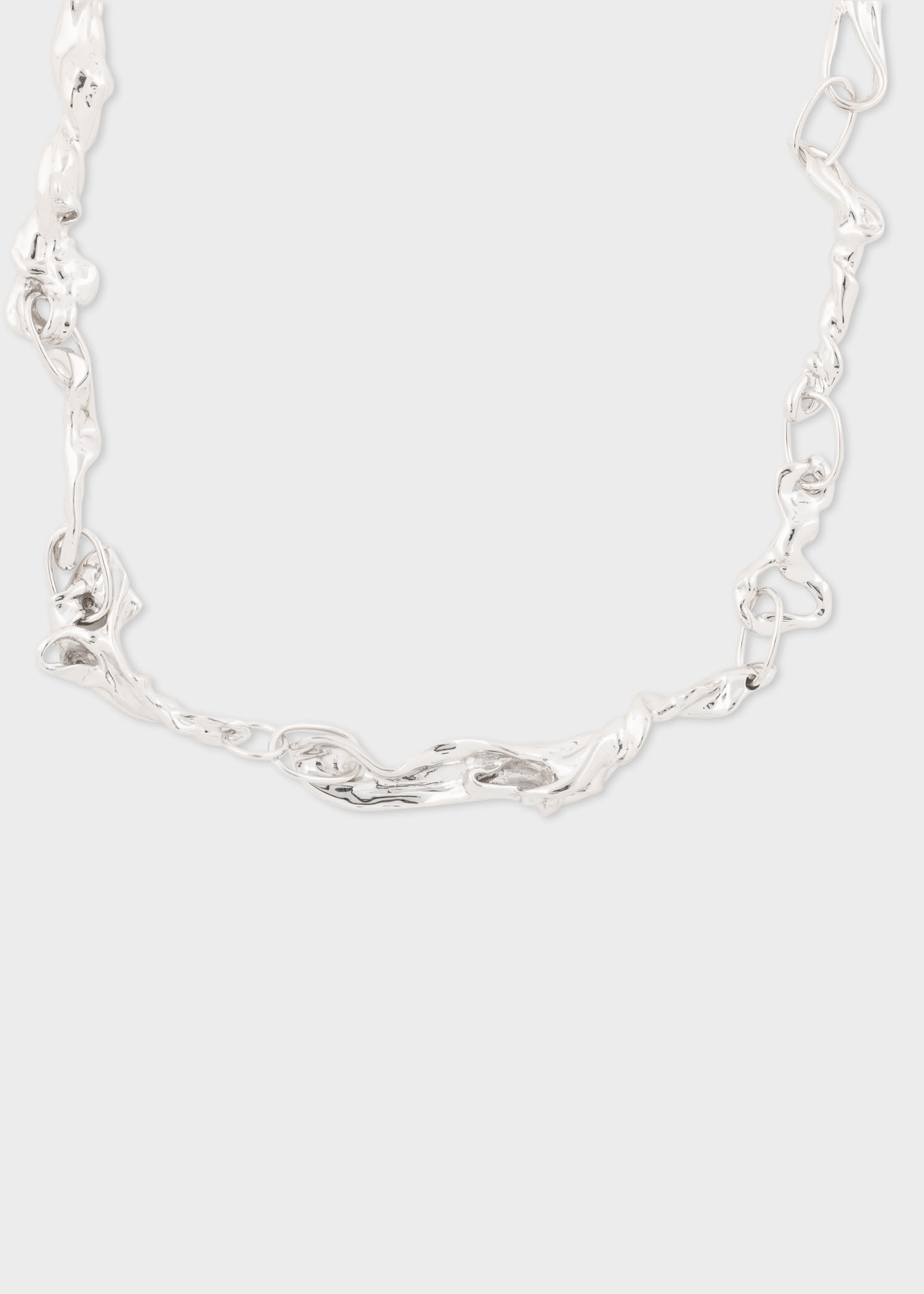 'Treacle' Rhodium Necklace by Completedworks - 1