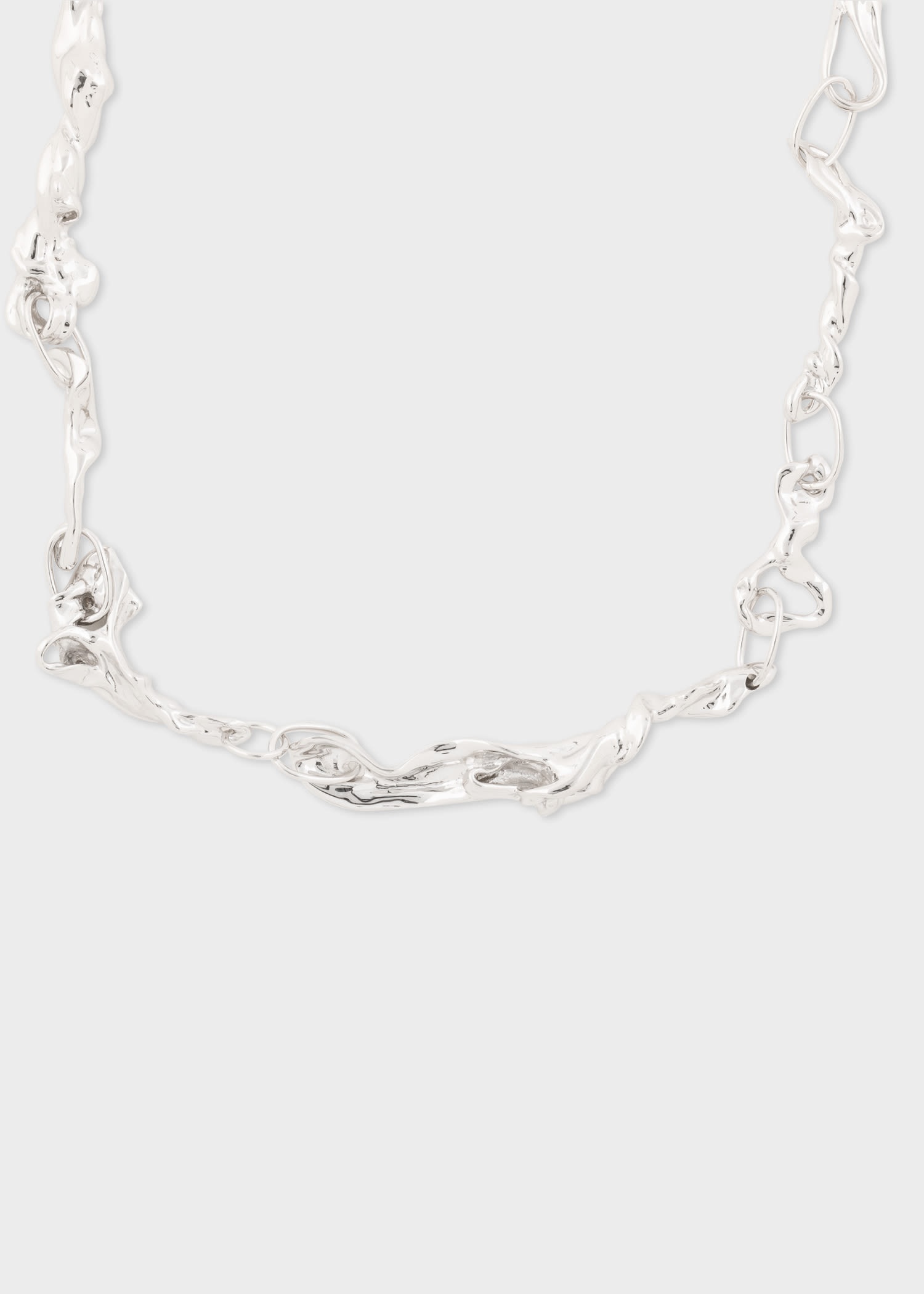 PAUL SMITH Silver-Tone and Enamel Beaded Necklace for Men